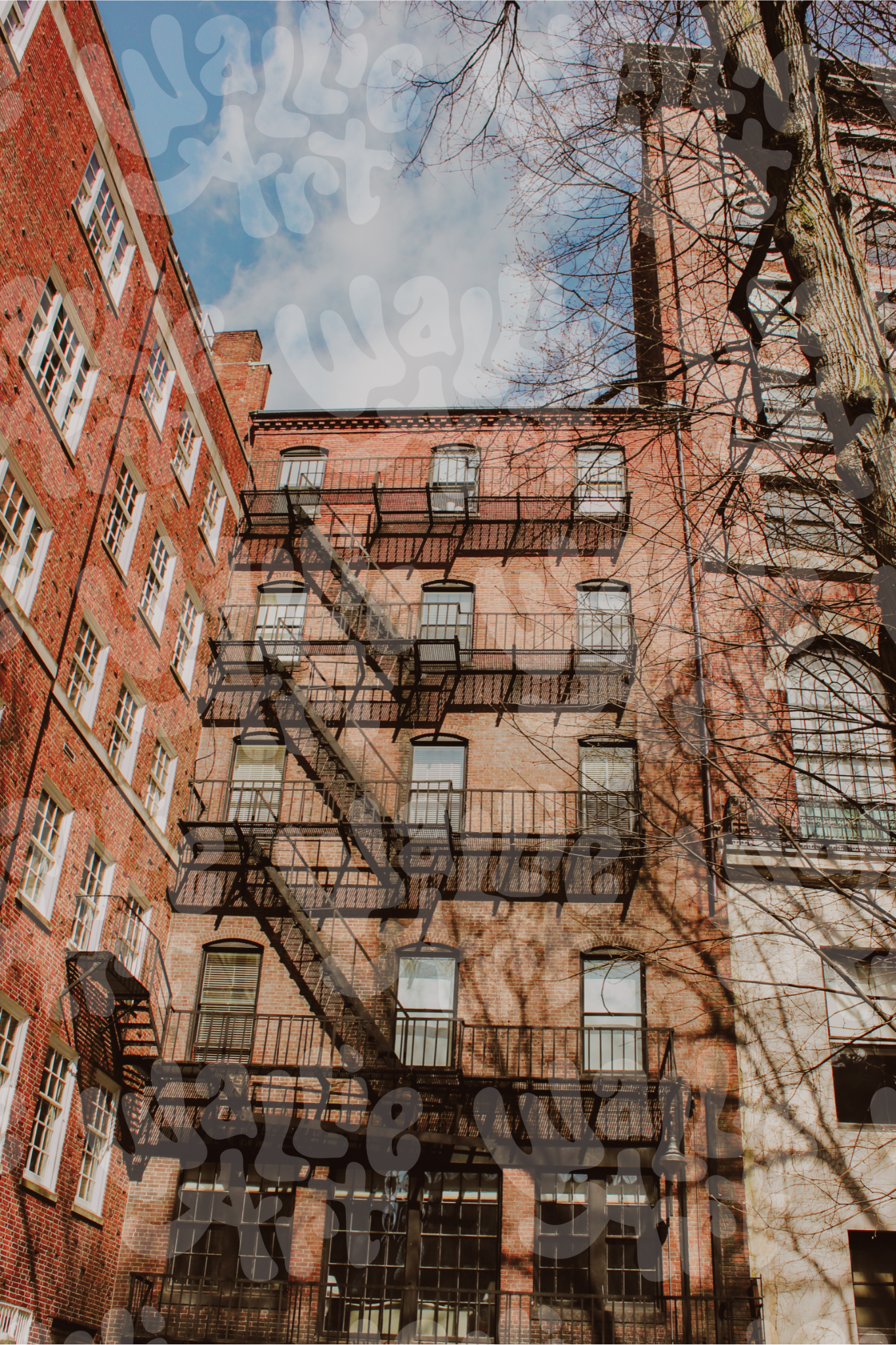 The Brick Apartments | Boston | Stock Photo Digital Download | Personal & Limited Commercial License