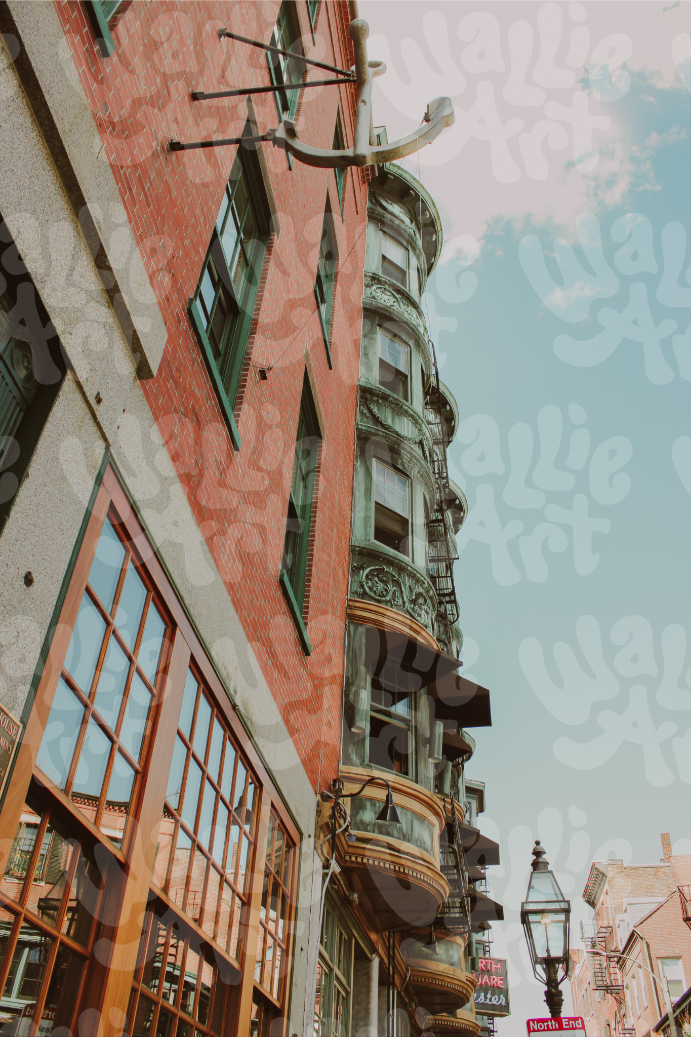 Red Brick Boston | Stock Photo Digital Download | Personal & Limited Commercial License