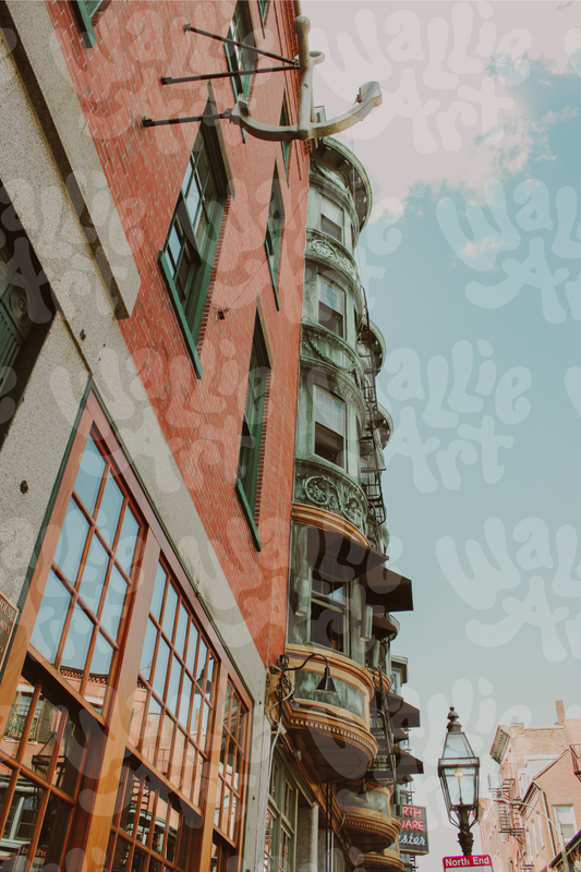 Red Brick Boston | Stock Photo Digital Download | Personal & Limited Commercial License