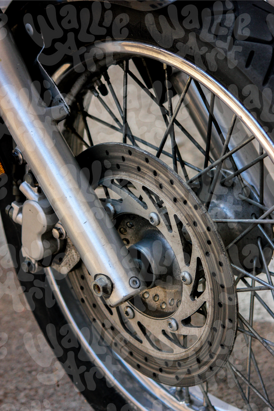 Motorcycle Wheel | Stock Photo Digital Download | Personal & Limited Commercial License